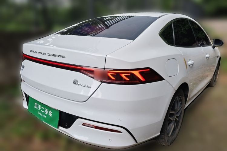 Used BYD Qin PLUS 2021 DM-i 55KM Flagship Model Rear Right 45 Deg