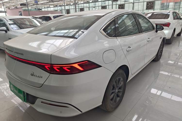 Used BYD Qin PLUS 2021 EV 400KM Leading Comfort Edition Rear Right 45 Deg