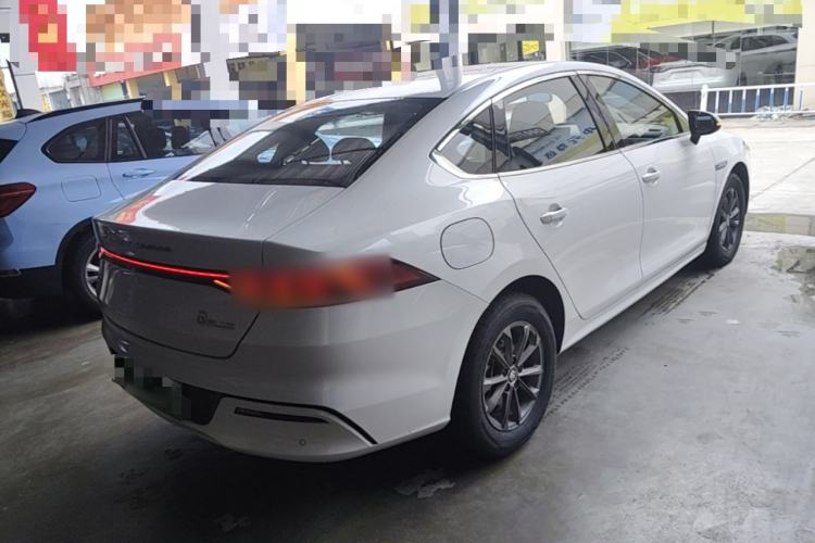 Used BYD Qin PLUS 2021 EV 400KM Leading Comfort Edition Rear Right 45 Deg