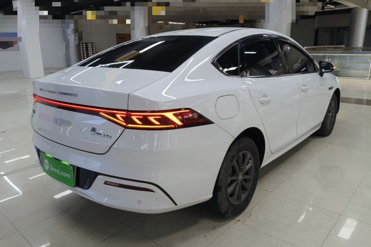 Used BYD Qin PLUS 2021 EV 400KM Leading Comfort Edition Rear Right 45 Deg