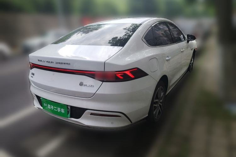 Used BYD Qin PLUS 2021 DM-i 55KM Flagship Model Rear Right 45 Deg