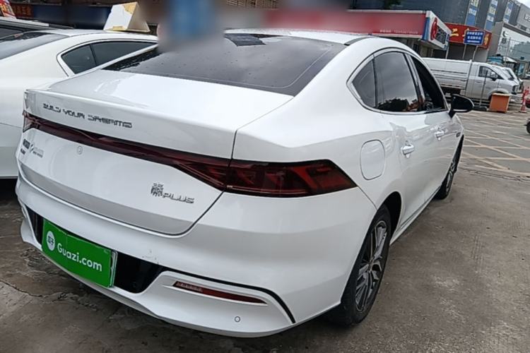 Used BYD Qin PLUS 2021 DM-i 55KM Flagship Model Rear Right 45 Deg