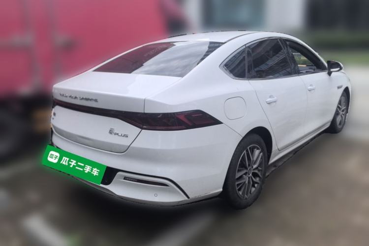 Used BYD Qin PLUS 2021 DM-i 55KM Flagship Model Rear Right 45 Deg
