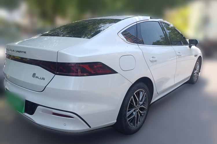 Used BYD Qin PLUS 2021 DM-i 55KM Flagship Model Rear Right 45 Deg