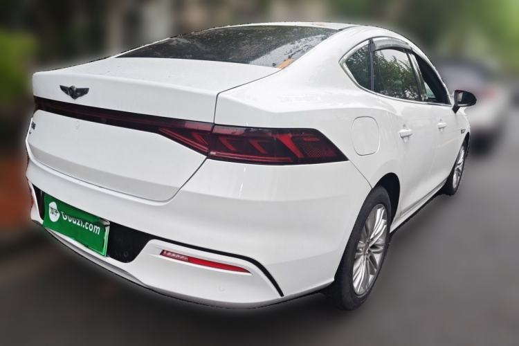 Used BYD Qin PLUS 2021 DM-i 55KM Flagship Model Rear Right 45 Deg