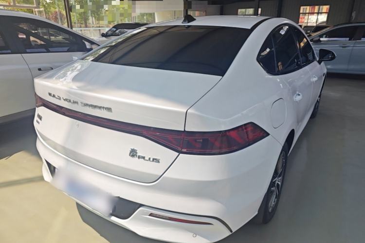 Used BYD Qin PLUS 2021 DM-i 120KM Prestige Model Rear Right 45 Deg