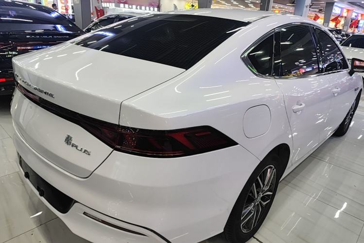 Used BYD Qin PLUS 2021 DM-i 55KM Flagship Model Rear Right 45 Deg