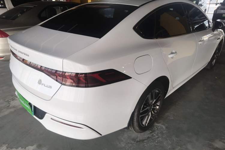 Used BYD Qin PLUS 2021 DM-i 55KM Flagship Model Rear Right 45 Deg