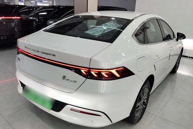 Used BYD Qin PLUS 2021 EV 400KM Luxury Model Rear Right 45 Deg