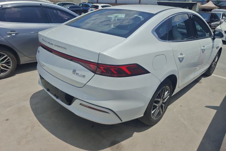 Used BYD Qin PLUS 2021 EV 400KM Luxury Model Rear Right 45 Deg