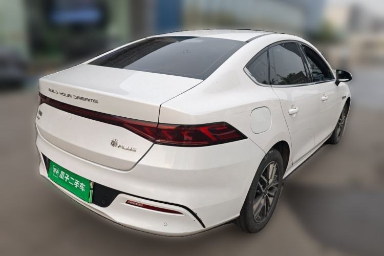 Used BYD Qin PLUS 2021 DM-i 120KM Prestige Model Rear Right 45 Deg