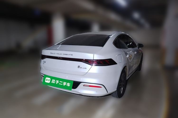 Used BYD Qin PLUS 2021 DM-i 120KM Flagship Model Rear Right 45 Deg