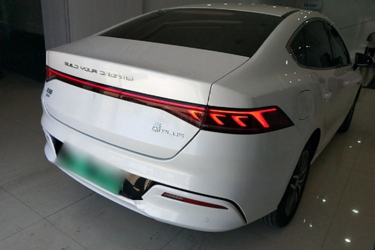 Used BYD Qin PLUS 2021 DM-i 55KM Flagship Model Rear Right 45 Deg