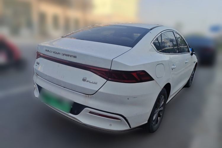 Used BYD Qin PLUS 2021 EV 420KM Commuter Edition Rear Right 45 Deg