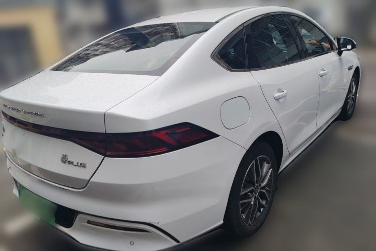 Used BYD Qin PLUS 2021 DM-i 55KM Flagship Model Rear Right 45 Deg