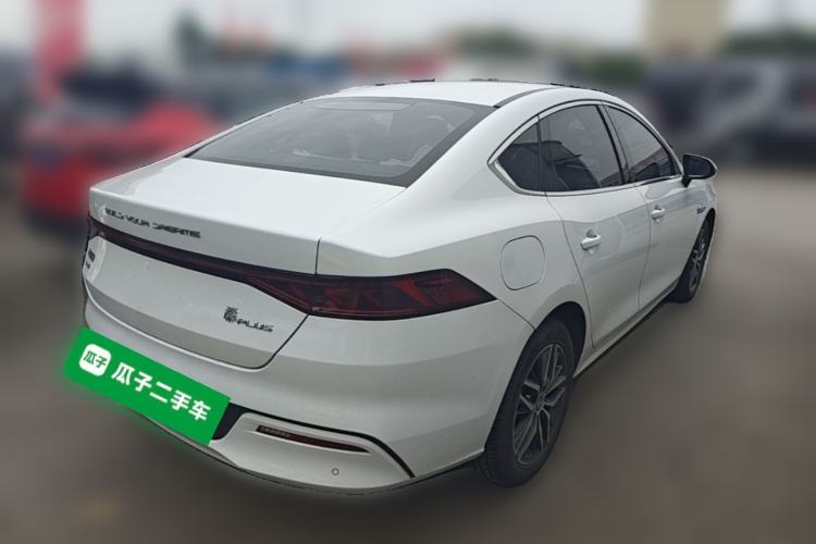 Used BYD Qin PLUS 2021 DM-i 55KM Flagship Model Rear Right 45 Deg
