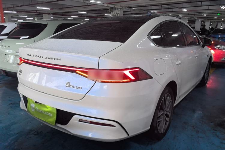 Used BYD Qin PLUS 2021 DM-i 55KM Flagship Model Rear Right 45 Deg