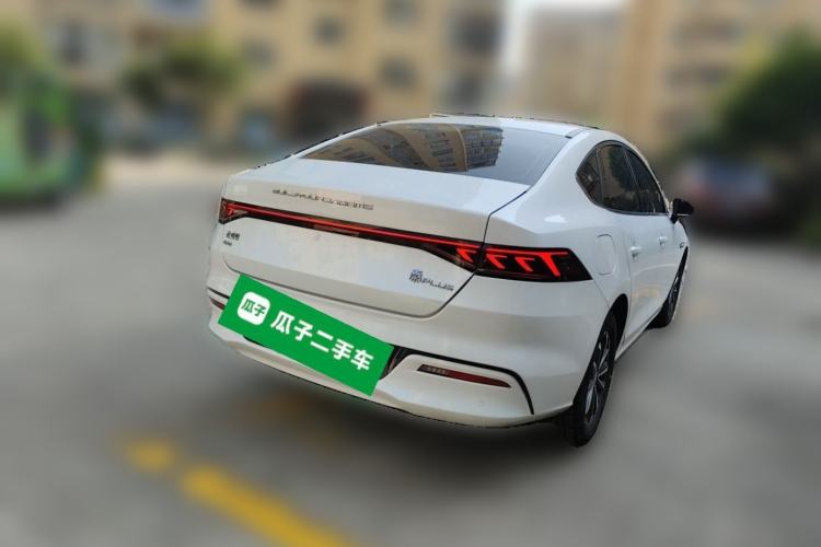 Used BYD Qin PLUS 2021 DM-i 55KM Prestige Model Rear Right 45 Deg