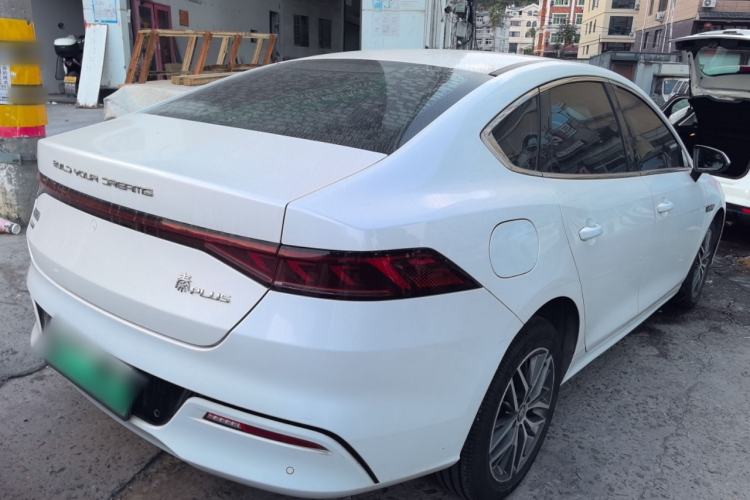 Used BYD Qin PLUS 2021 DM-i 120KM Flagship Model Rear Right 45 Deg