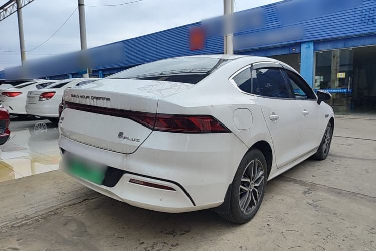Used BYD Qin PLUS 2021 DM-i 120KM Flagship Model Rear Right 45 Deg