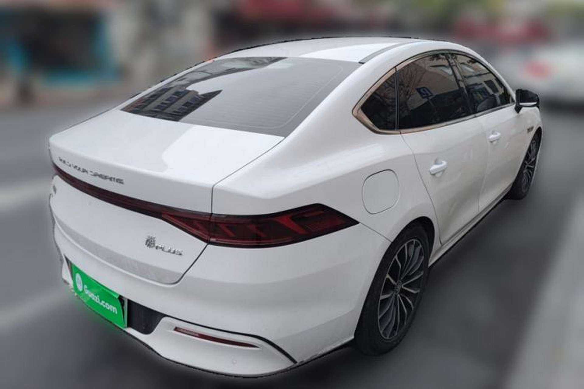 Used BYD Qin PLUS 2021 EV 600KM Flagship Model Rear Right 45 Deg