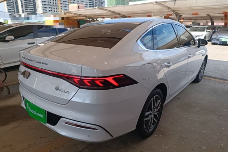 Used BYD Qin PLUS 2021 DM-i 55KM Flagship Model Rear Right 45 Deg