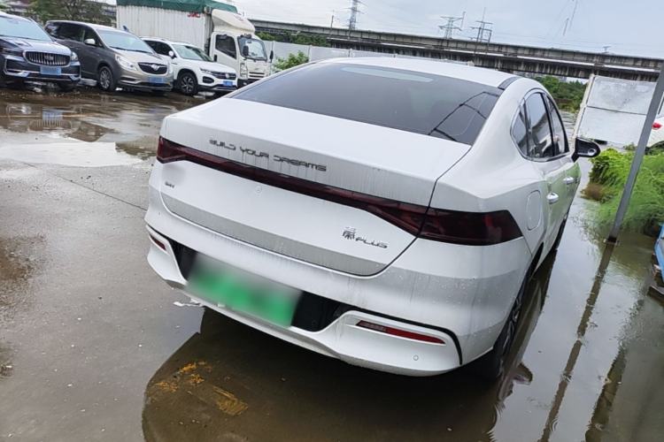 Used BYD Qin PLUS 2021 DM-i 55KM Prestige Model Rear Right 45 Deg