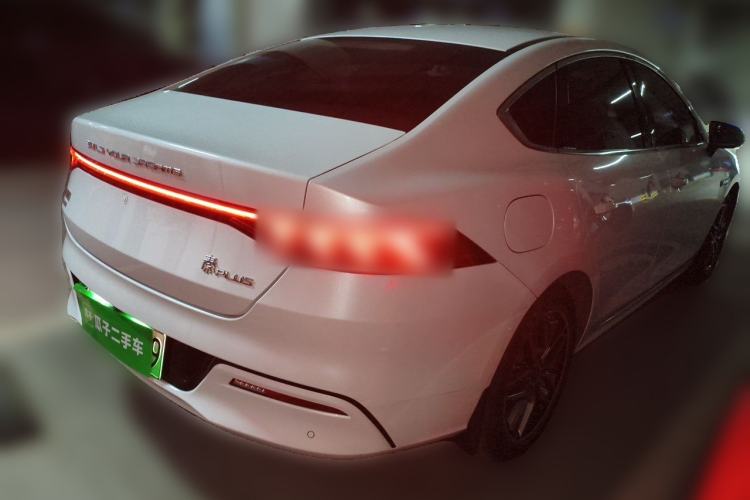 Used BYD Qin PLUS 2021 DM-i 55KM Flagship Model Rear Right 45 Deg
