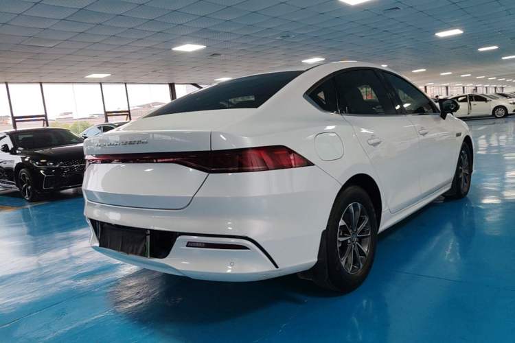 Used BYD Qin PLUS 2021 DM-i 55KM Prestige Model Rear Right 45 Deg