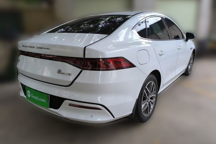 Used BYD Qin PLUS 2021 DM-i 55KM Flagship Model Rear Right 45 Deg