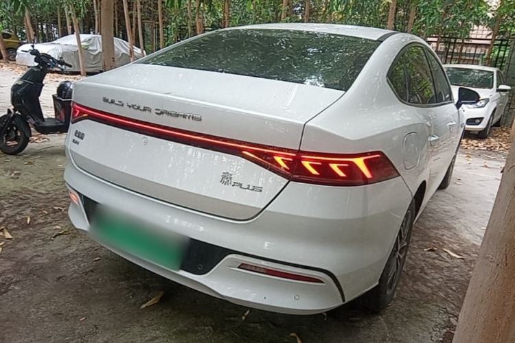 Used BYD Qin PLUS 2021 DM-i 120KM Prestige Model Rear Right 45 Deg