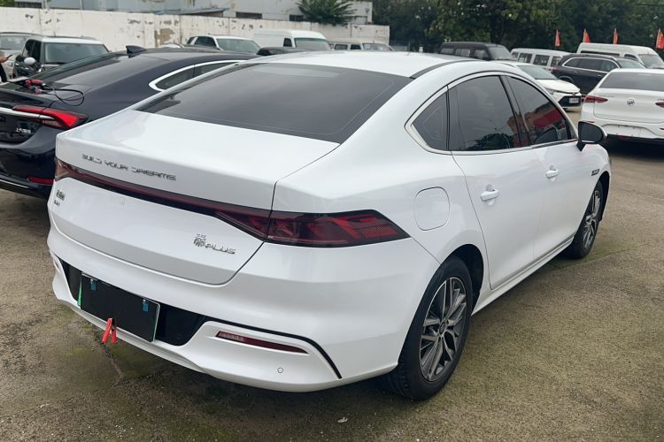 Used BYD Qin PLUS 2021 DM-i 55KM Flagship Model Rear Right 45 Deg