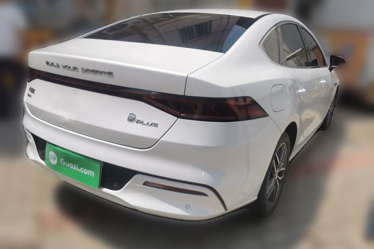 Used BYD Qin PLUS 2021 DM-i 55KM Flagship Model Rear Right 45 Deg