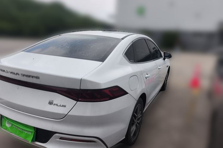 Used BYD Qin PLUS 2021 EV 400KM Luxury Model Rear Right 45 Deg
