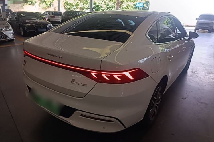 Used BYD Qin PLUS 2021 DM-i 55KM Flagship Model Rear Right 45 Deg