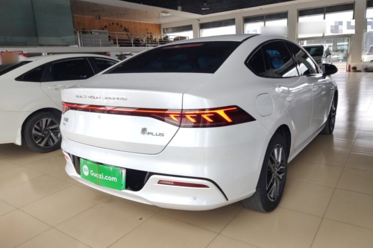 Used BYD Qin PLUS 2021 DM-i 55KM Flagship Model Rear Right 45 Deg