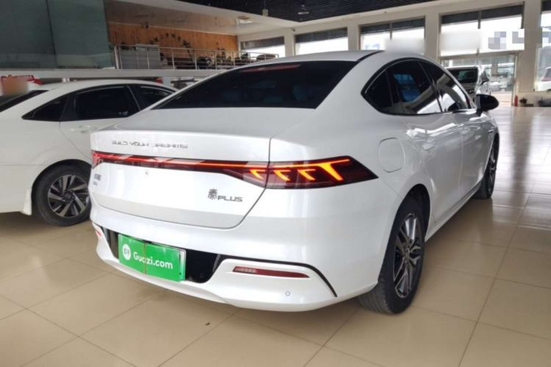 Used BYD Qin PLUS 2021 DM-i 55KM Flagship Model Rear Right 45 Deg