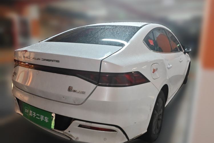Used BYD Qin PLUS 2021 EV 400KM Leading Comfort Edition Rear Right 45 Deg
