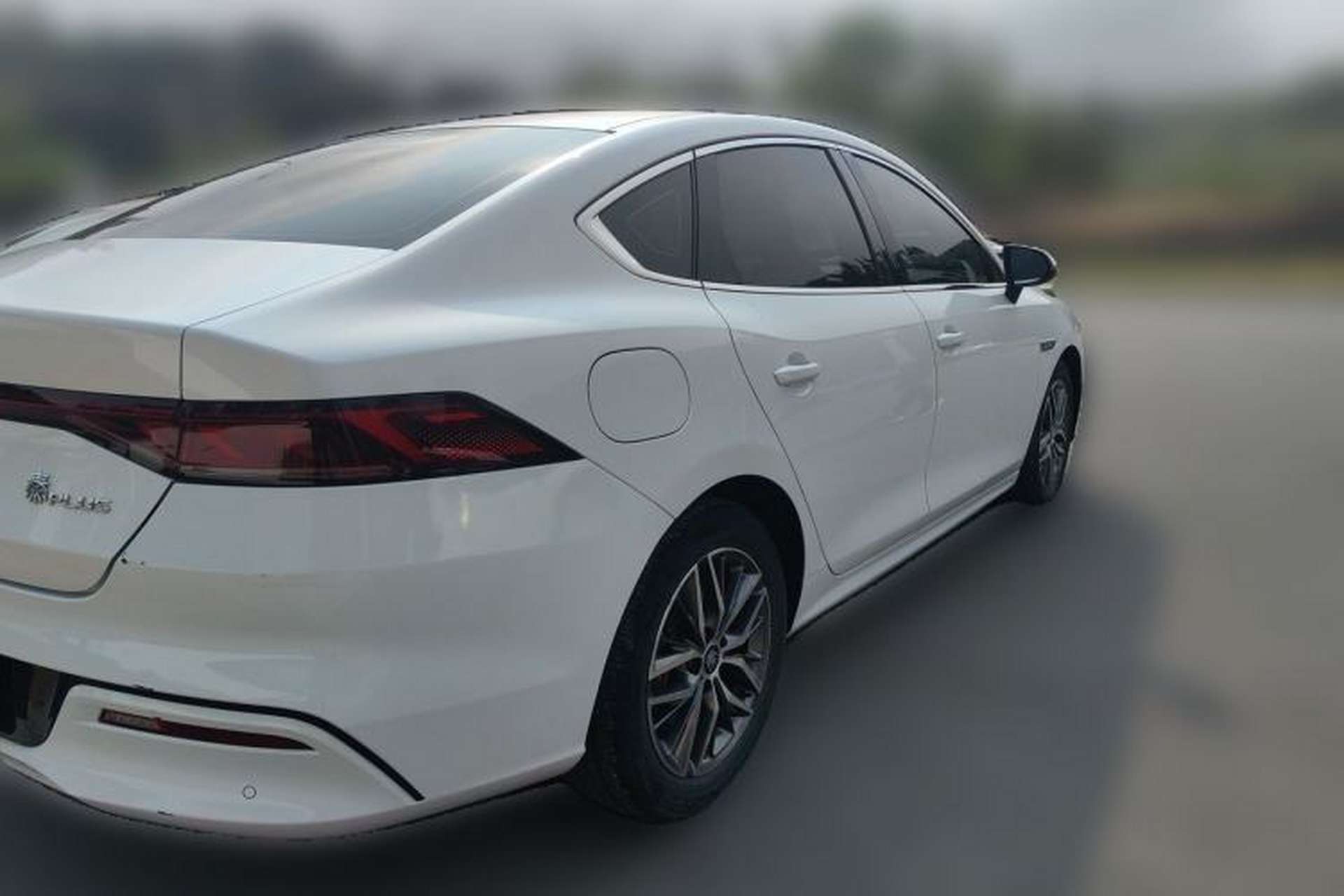 Used BYD Qin PLUS 2021 DM-i 55KM Flagship Model Rear Right 45 Deg