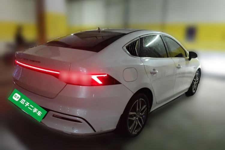 Used BYD Qin PLUS 2021 DM-i 55KM Flagship Model Rear Right 45 Deg