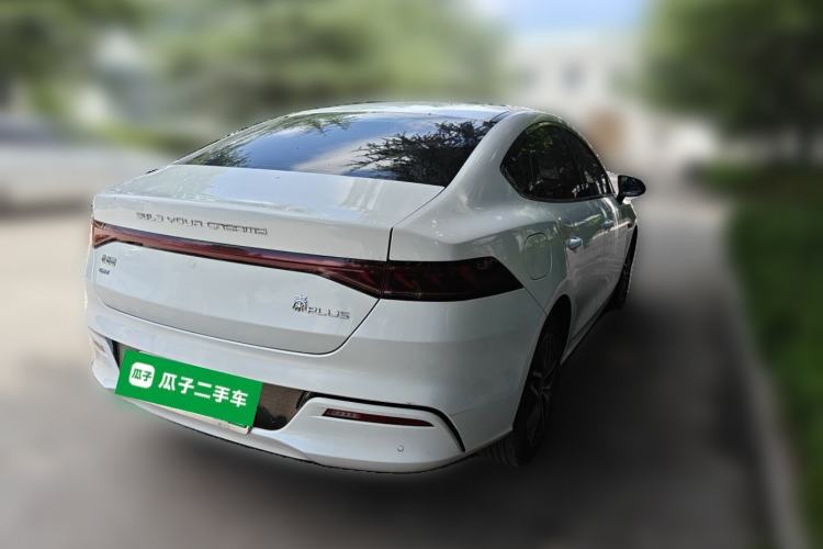 Used BYD Qin PLUS 2021 DM-i 120KM Flagship Model Rear Right 45 Deg