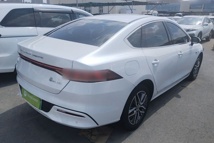 Used BYD Qin PLUS 2021 DM-i 55KM Flagship Model Rear Right 45 Deg