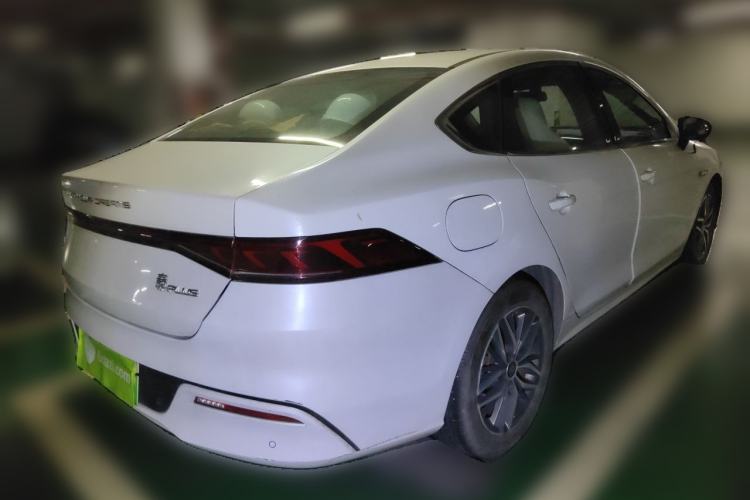 Used BYD Qin PLUS 2021 DM-i 55KM Flagship Model Rear Right 45 Deg