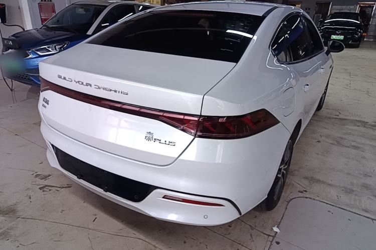Used BYD Qin PLUS 2021 DM-i 55KM Flagship Model Rear Right 45 Deg