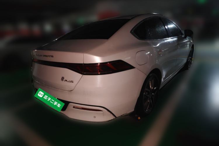 Used BYD Qin PLUS 2021 DM-i 55KM Flagship Model Rear Right 45 Deg