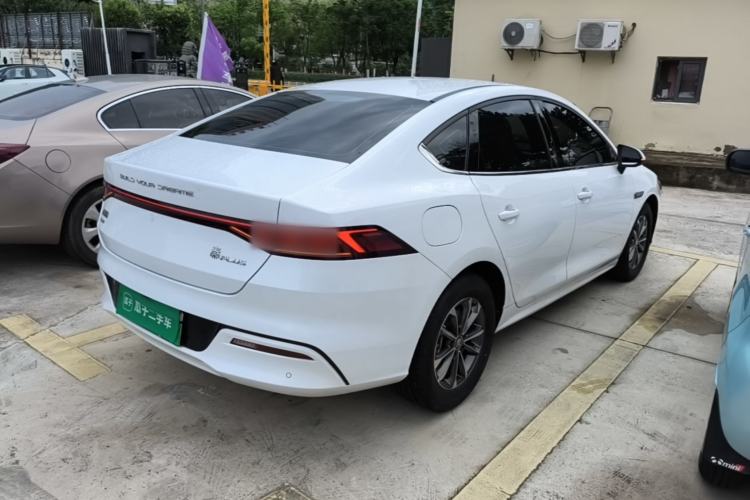 Used BYD Qin PLUS 2021 DM-i 55KM Prestige Model Rear Right 45 Deg