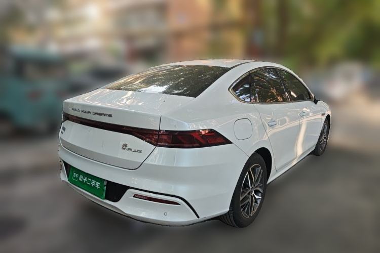 Used BYD Qin PLUS 2021 DM-i 55KM Flagship Model Rear Right 45 Deg