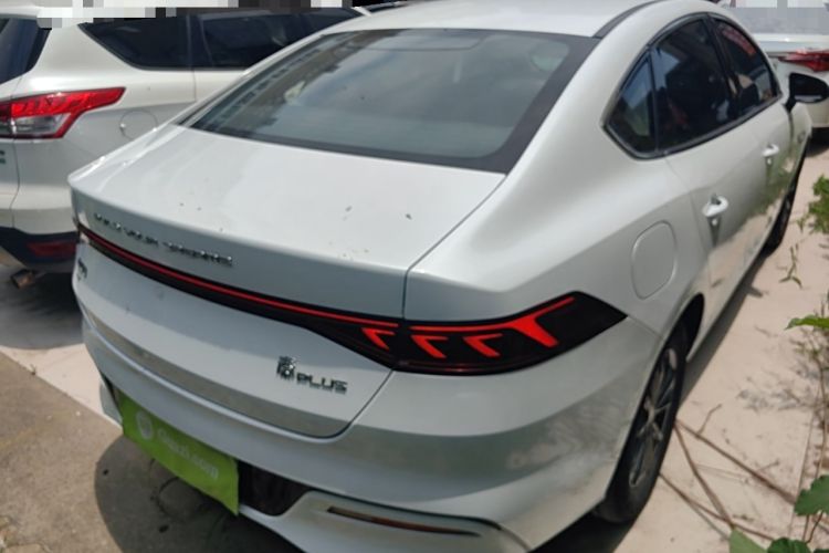 Used BYD Qin PLUS 2021 EV 400KM Leading Comfort Edition Rear Right 45 Deg