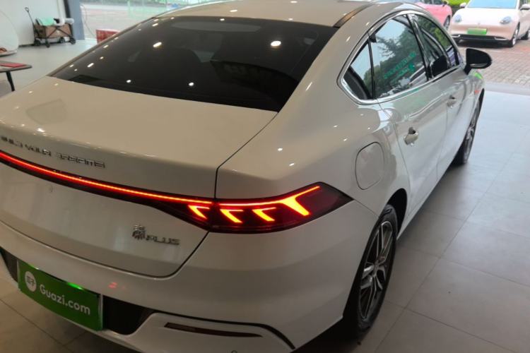 Used BYD Qin PLUS 2021 EV 400KM Luxury Model Rear Right 45 Deg