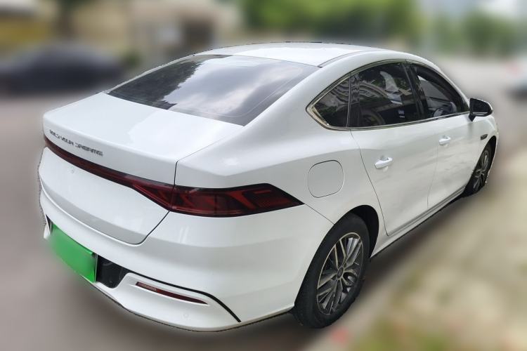 Used BYD Qin PLUS 2021 EV 400KM Luxury Model Rear Right 45 Deg